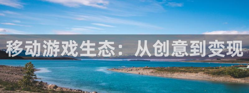 pp电子军团是哪个国家队：移动游戏生态：从创意到变现
